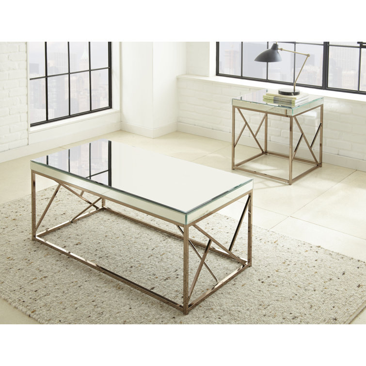 Willa Arlo Interiors Flori 2 Piece Coffee Table Set & Reviews Wayfair
